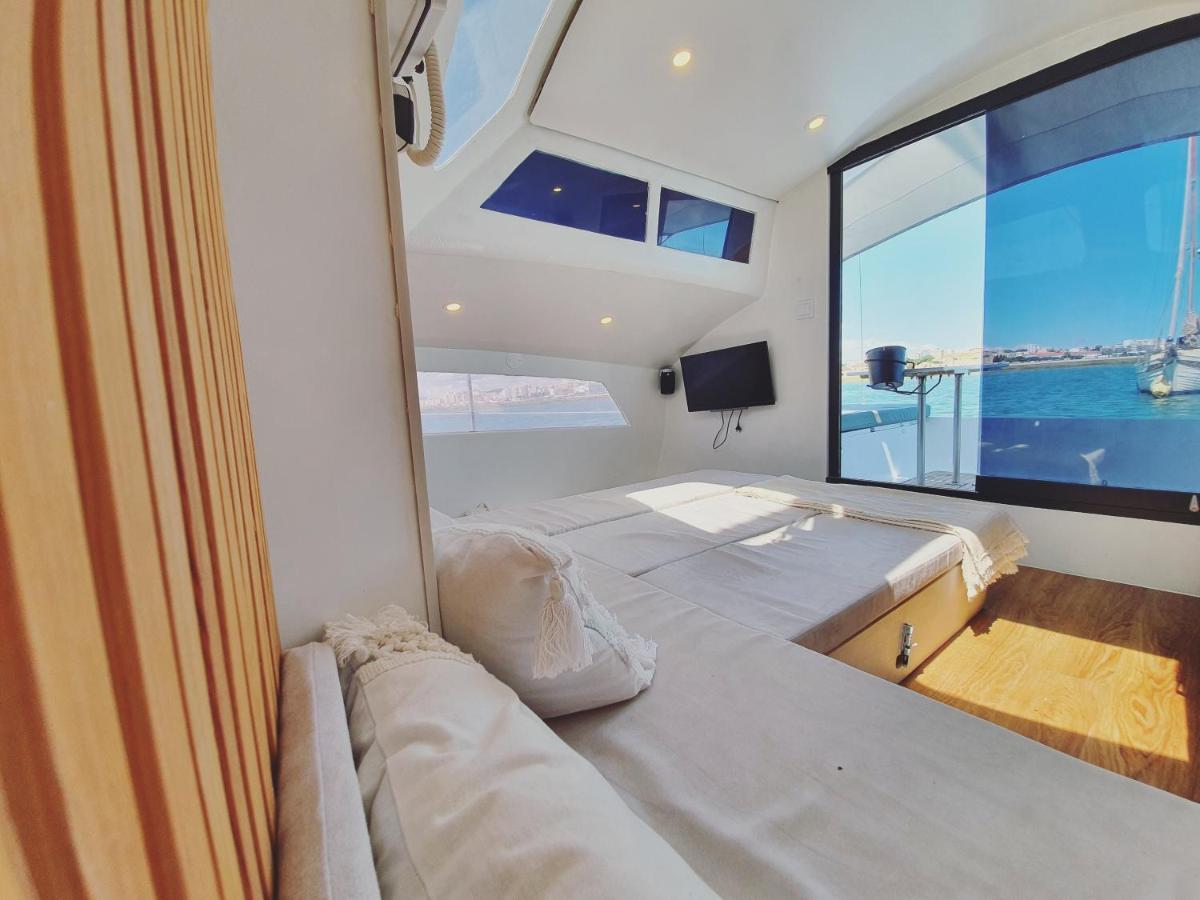 Barco Casa Catamarã SleepandBoat FAO Exterior foto